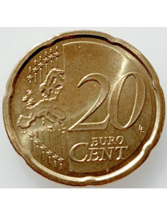 Awers monety Watykan 20 Euro Cent 2013 2