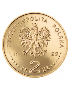 Awers monety 2 zł 1999 Wejście Polski do NATO 2
