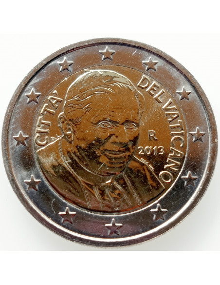 Awers monety Watykan 2 Euro 2013