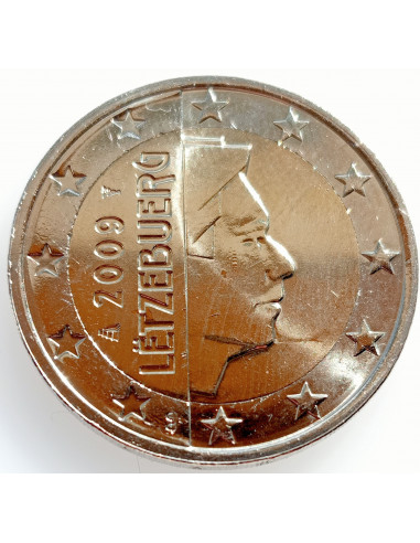 Awers monety Luksemburg 2 euro 2009