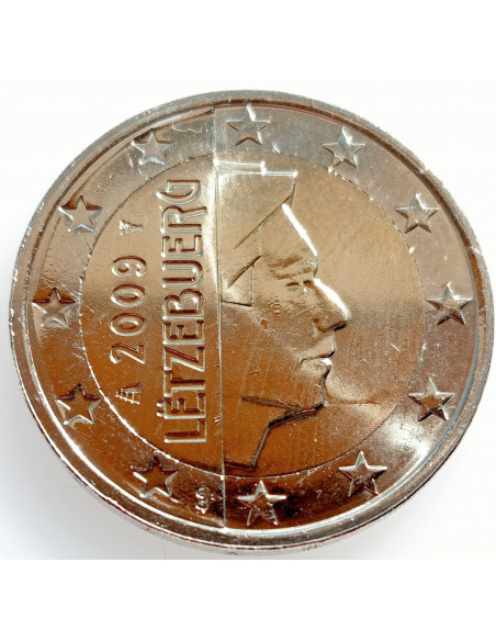 Awers monety Luksemburg 2 euro 2009