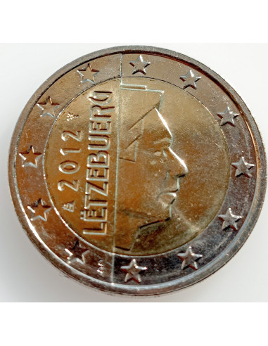 Awers monety Luksemburg 2 euro 2012