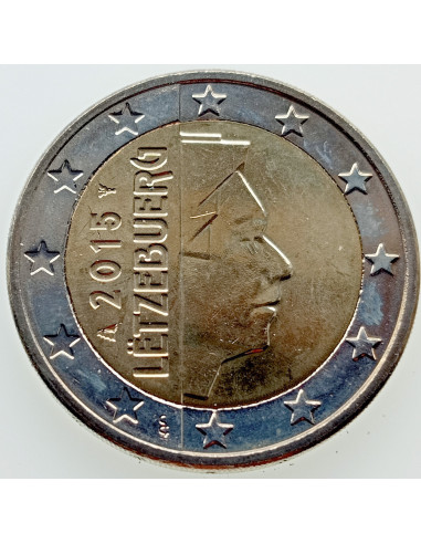 Awers monety Luksemburg 2 euro 2015