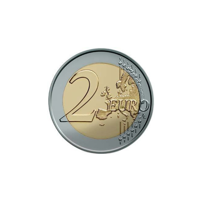 Rewers monety Belgia 2 euro 2007 50lecie Traktatu Rzymskiego Belgia
