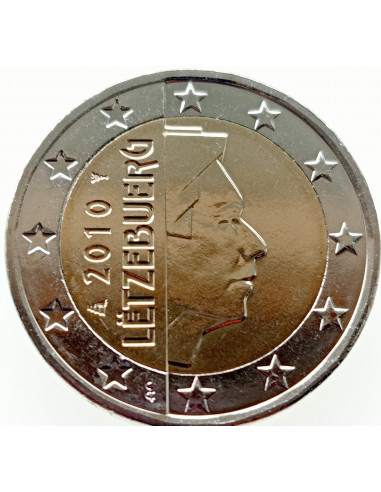 Awers monety Luksemburg 2 euro 2010