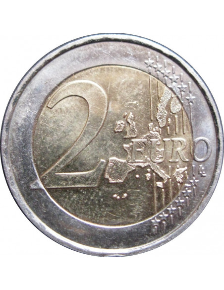 Rewers monety Belgia 2 euro 2006 Atomium symbol Brukseli