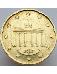 Awers monety Niemcy 20 Euro Cent 2002