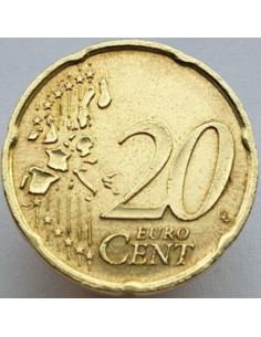 Awers monety Niemcy 20 Euro Cent 2002 2