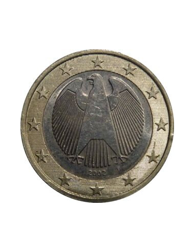 Awers monety Niemcy 1 Euro 2002