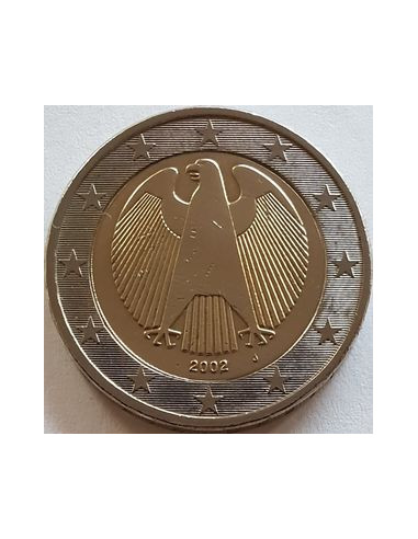 Awers monety Niemcy 2 Euro 2002