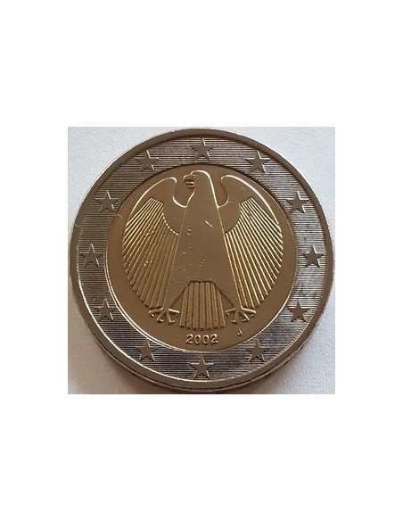 Awers monety Niemcy 2 Euro 2002
