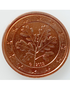 Awers monety Niemcy 1 Euro Cent 2003