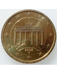 Awers monety Niemcy 50 Euro Cent 2003