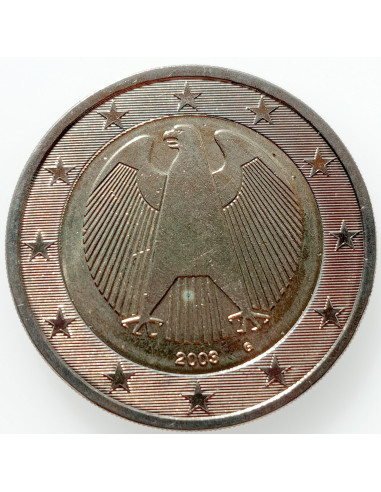 Awers monety Niemcy 2 Euro 2003