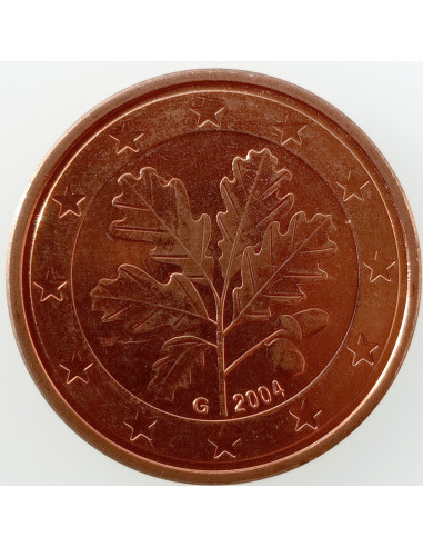 Awers monety Niemcy 1 Euro Cent 2004