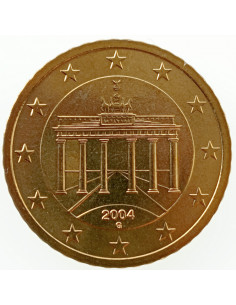 Awers monety Niemcy 10 Euro Cent 2004