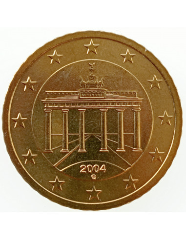 Awers monety Niemcy 10 Euro Cent 2004