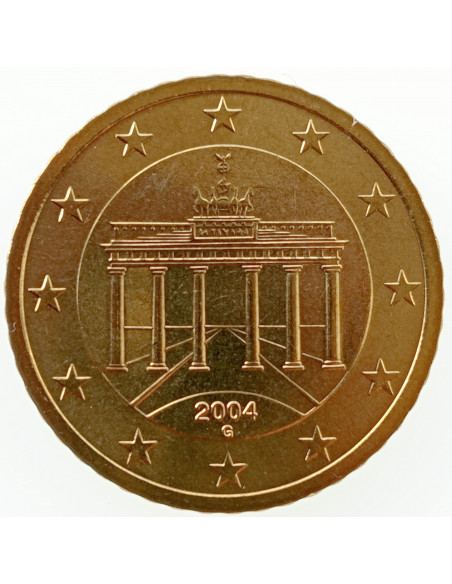 Awers monety Niemcy 10 Euro Cent 2004