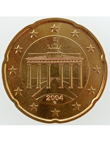 Awers monety Niemcy 20 Euro Cent 2004