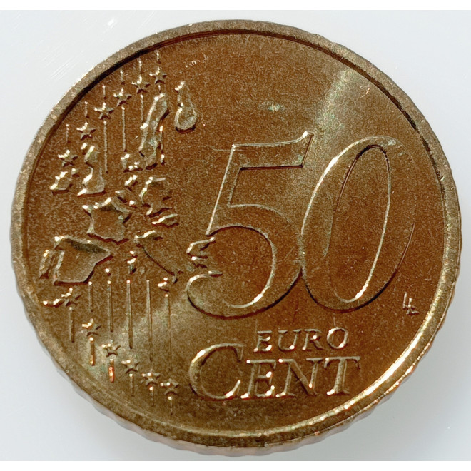 Rewers monety Niemcy 50 Euro Cent 2004