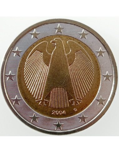 Awers monety Niemcy 2 Euro 2004