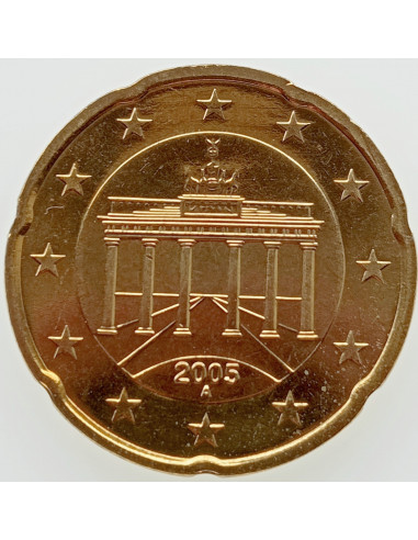 Awers monety Niemcy 20 Euro Cent 2005