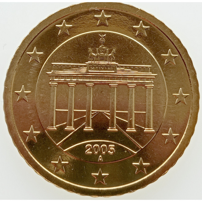 Rewers monety Niemcy 50 Euro Cent 2005