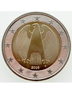 Awers monety Niemcy 2 Euro 2005
