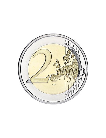 Rewers monety Belgia 2 euro 2016 Belgijska Drużyna Olimpijska