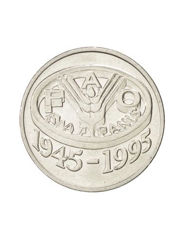Awers monety Rumunia 10 lei 1995