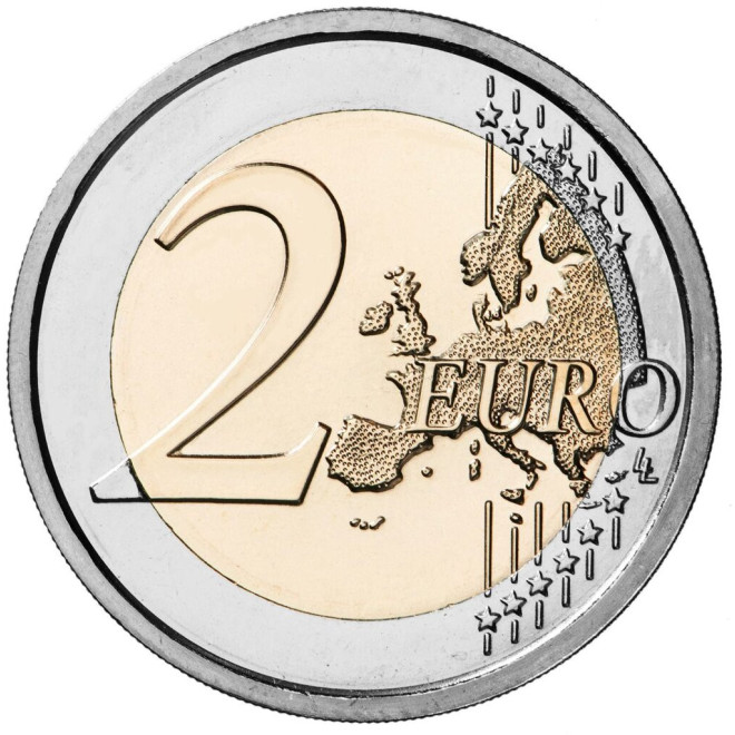 Rewers monety Estonia 2 euro 2020 100lecie podpisania traktatu pokojowego w Tartu