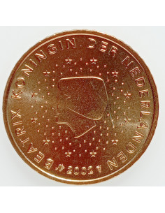 Awers monety Holandia 50 Euro Centy 2002