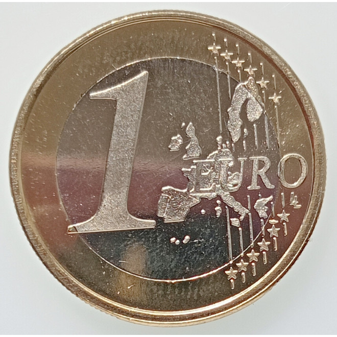 Rewers monety Holandia 1 Euro 2002