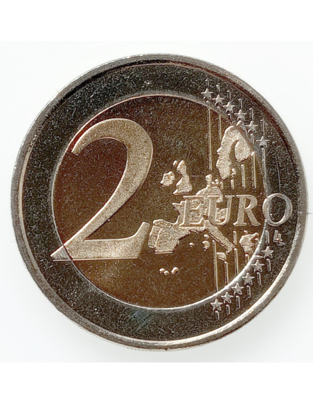 Rewers monety Holandia 2 Euro 2002