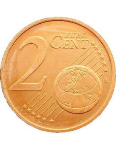 Awers monety Słowenia 2 Euro Cent 2007 2