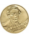 Awers monety 2 zł 1999 150. rocznica śmierci Juliusza Słowackiego 1809 1849