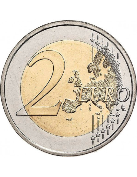 Rewers monety Estonia 2 euro 2017 100lecie Estońskiego Zgromadzenia Prowincjalnego