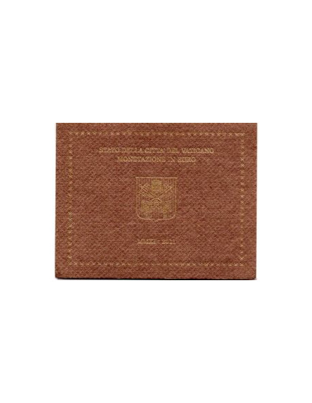 Awers monety Watykan Różne euro zestaw menniczy 2011