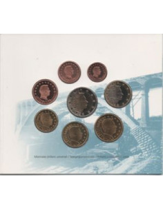 Awers monety Luksemburg Różne euro zestaw menniczy 2003 2