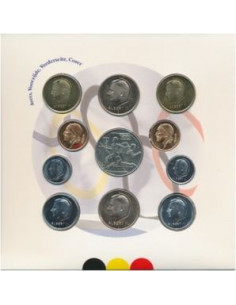 Awers monety Belgia Zestaw menniczy 1996 igrzyska olimpijskie w Atlancie 2