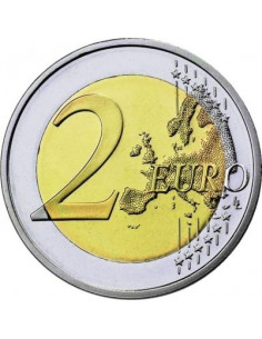 Awers monety Estonia 2 euro 2012 10lecie banknotów i monet euro Estonia 2