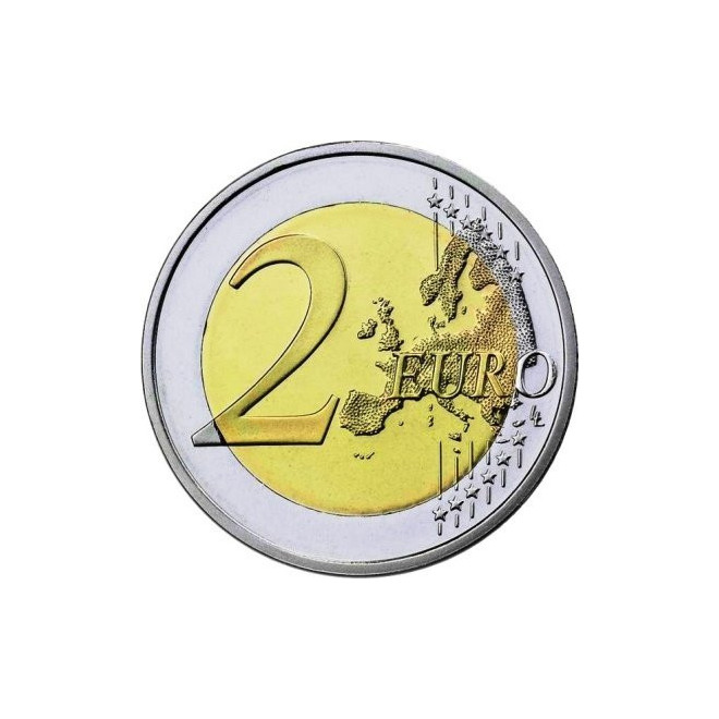 Rewers monety Estonia 2 euro 2012 10lecie banknotów i monet euro Estonia