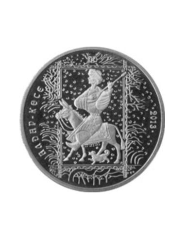 Awers monety Kazachstan 50 Tenge 2013 Baśnie narodu Kazachstanu AldarKose