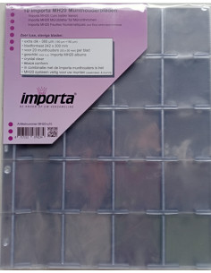 Arkusze na holdery Importa MH20 - 10 x 20 kieszeni