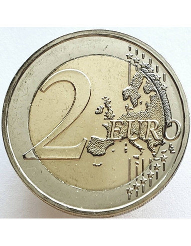 Awers monety Niemcy 2 euro 2022 35 lat programu Erasmus
