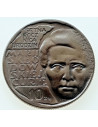 Awers monety 10 Złotych 1967 100 rocznica urodzin Maria Skłodowska Curie
