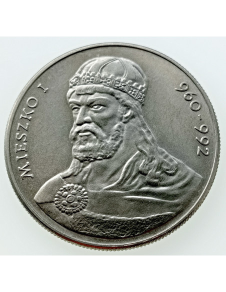 Awers monety 50 Złotych 1979 Książe Mieszko I