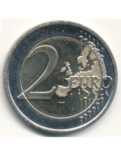 Awers monety Finlandia 2 euro 2013 125 rocznica ustanowienia Nagrody Nobla 2