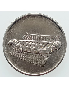 Awers monety Malezja 10 Sen 1997