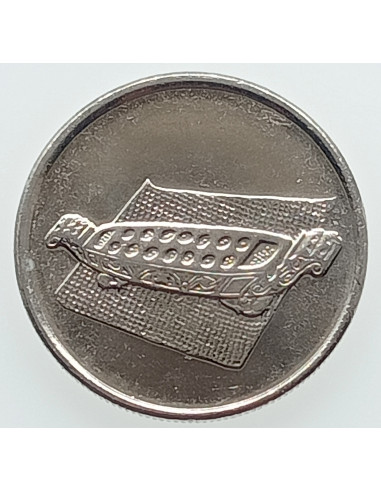 Awers monety Malezja 10 Sen 1997